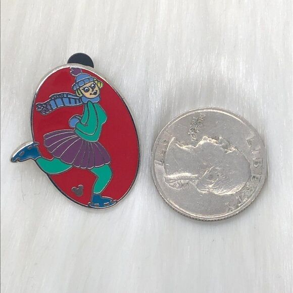 🔮 5/$25 Disney Mickey's Toontown Pinwheels‎ Skater Pin - Picture 2 of 3